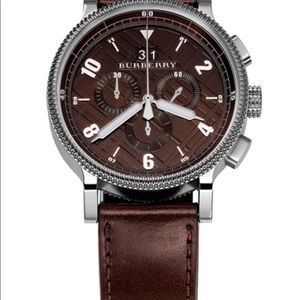 Burberry mens Endurance Chronograph Brown dial watch